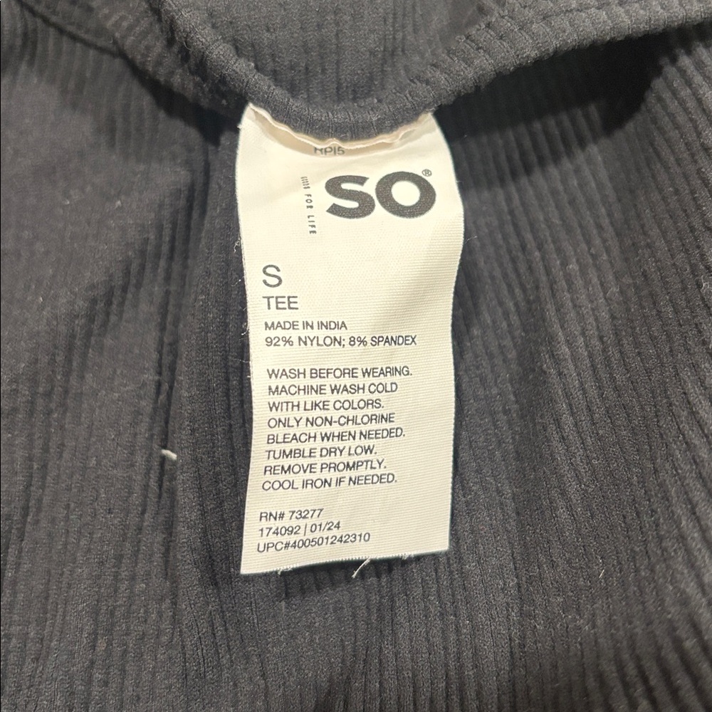 SO Ribbed Shirt - Picture 2 of 2